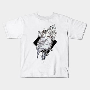 Bird Tattoo Kids T-Shirt